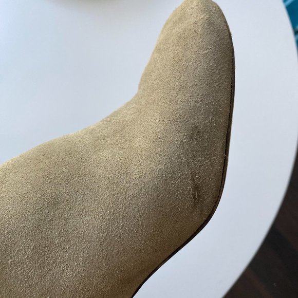 Isabel Marant Taupe Suede Ankle Boots 6.5 - Picture 4 of 8